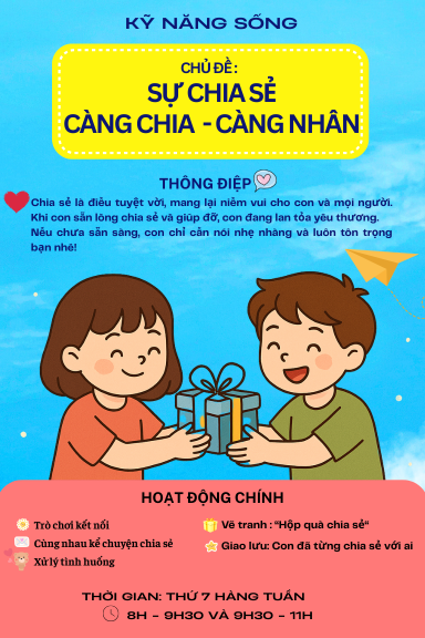 ✨ CHIA SẺ – MÓN QUÀ NHỎ, NIỀM VUI LỚN!